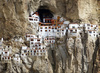Phugtal ancient cave-monastery, remote high Himalayas. by Peter Sheppard