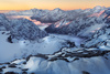 Southern Alps sunset by Rob Weir, LPSNZ, EFIAP