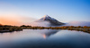 Mt Taranaki at Dawn by Janice  Chen, APSNZ