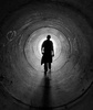 Tunnel Silhouette by Deborah Jarvis