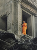 Monk - Angkor Wat by Fred Wotton, APSNZ