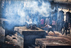 Funeral Pyre - Varanasi by Karin Charteris, AFIAP: APSNZ