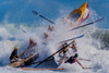 Surfboat Chaos by Bill Hodges, APSNZ, EFIAP
