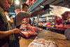 Meat Market Chok Chai Thailand by Mark Brimblecombe, APSNZ