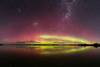 Aurora Australis Reflection by Mike White, APSNZ